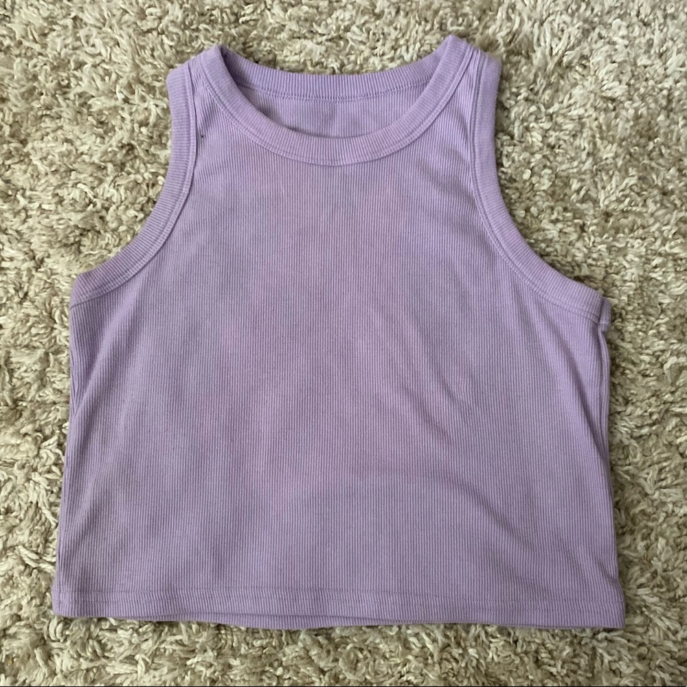Ribbed Halter Top